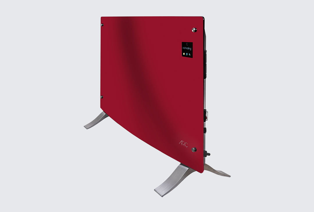 Rio Arc Electric Heater Red